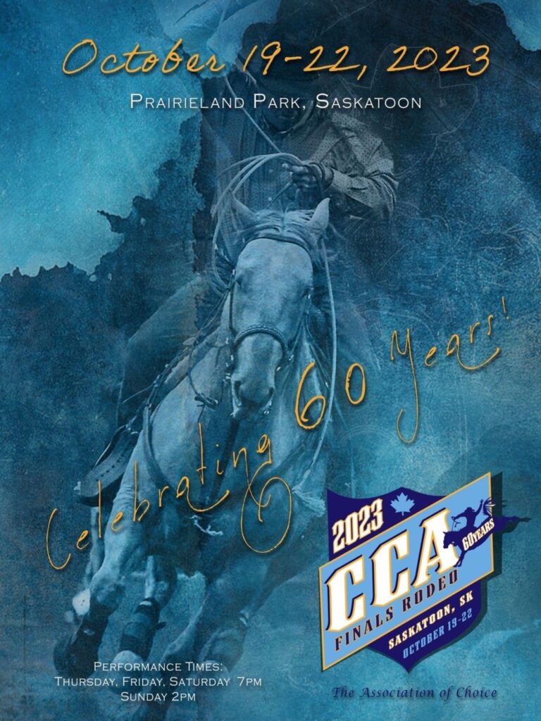 Performance Info Canadian Cowboys Association   2023 07 Cca 60 Years 768x1024 